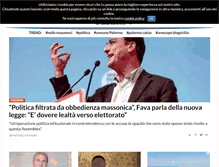 Tablet Screenshot of blogsicilia.it